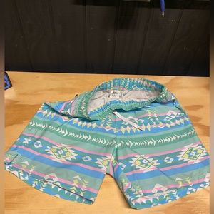 5.5 Inseam Bearbottom Swim Trunks